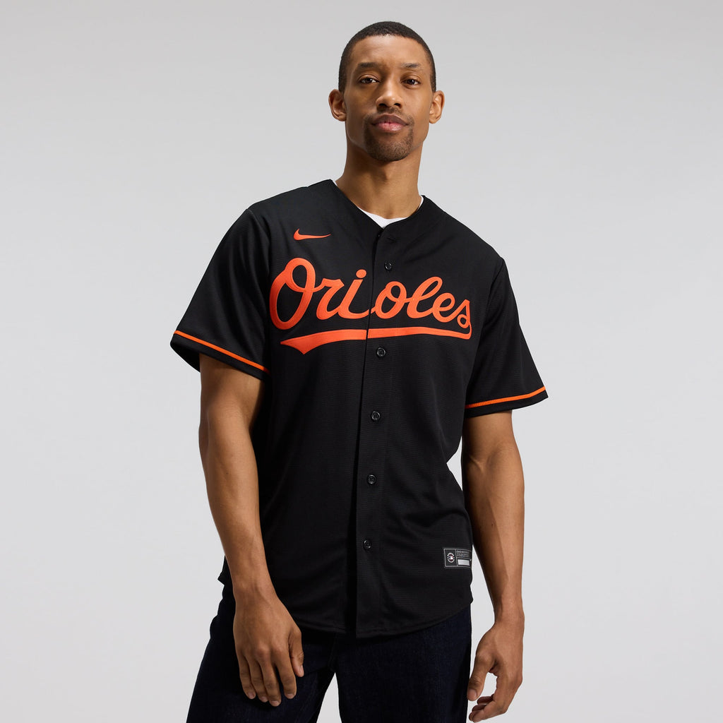 Men's Baltimore Orioles Nike Black Alternate Replica Team Jersey