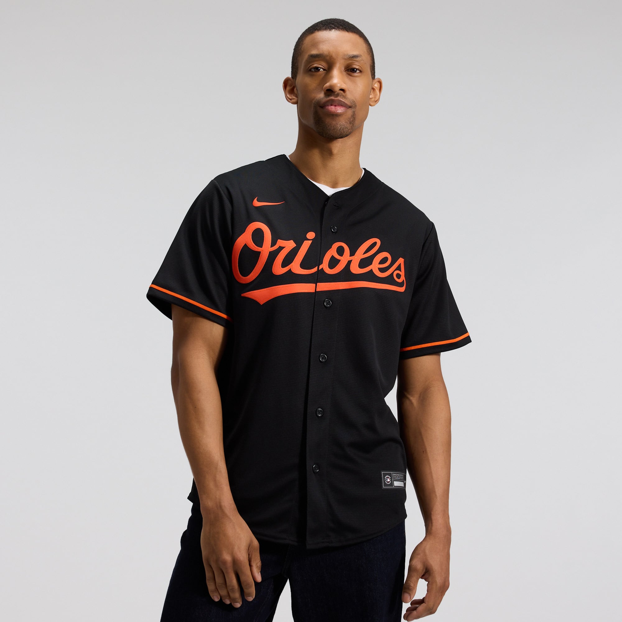 Men's Baltimore Orioles Nike Black Alternate Replica Team Jersey