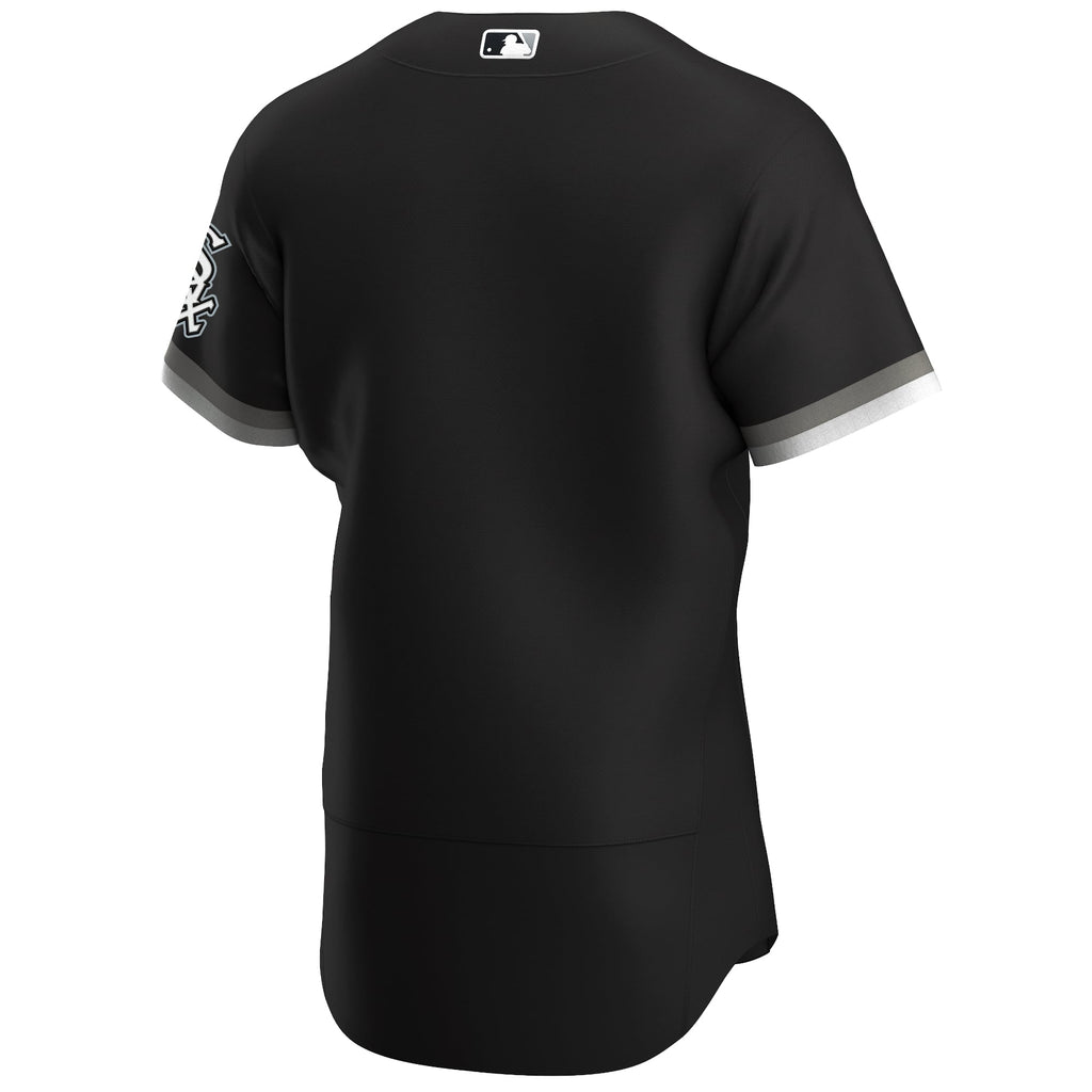 Men's Chicago White Sox Nike Black Alternate Authentic Team Jersey - 4