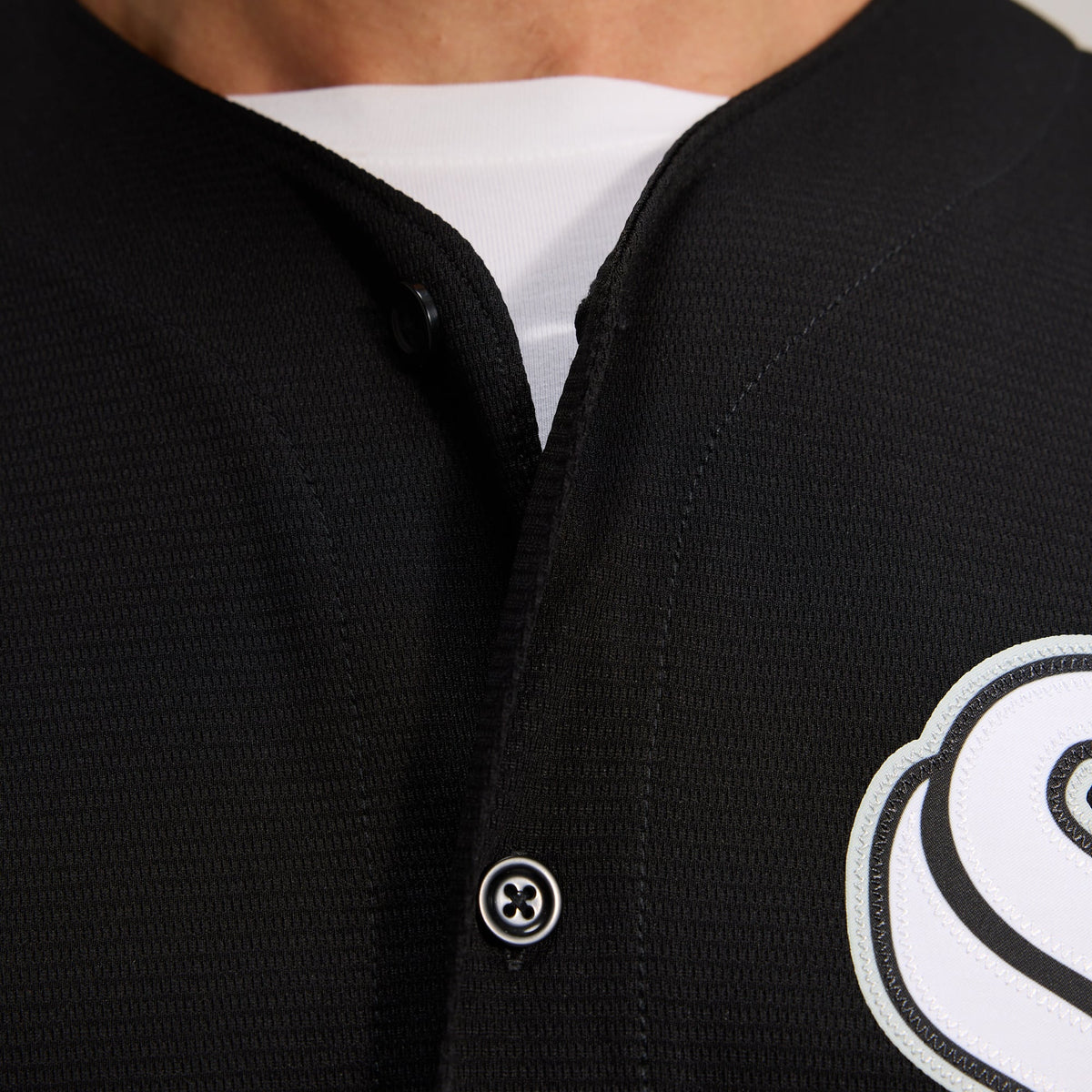 Men's Chicago White Sox Nike Black Alternate Replica Team Jersey - 11