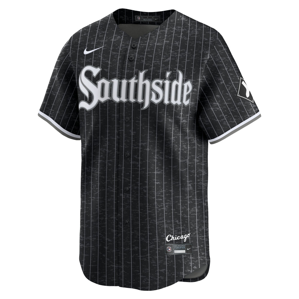 Men's Chicago White Sox Nike Black City Connect Limited Jersey - 3