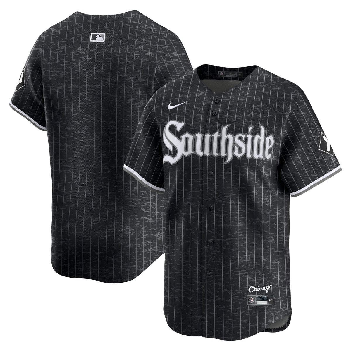 Men's Chicago White Sox Nike Black City Connect Limited Jersey