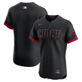 Men's Cincinnati Reds Nike Black City Connect Elite Jersey