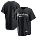 Men's Cleveland Guardians Nike Black Replica Jersey