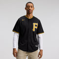 Men's Pittsburgh Pirates Nike Black Alternate Replica Team Jersey