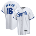 Men's Kansas City Royals Bo Jackson Nike White Home Retired Player Replica Jersey