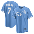 Men's Kansas City Royals Bobby Witt Jr. Nike Light Blue Alternate Replica Jersey