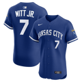 Men's Kansas City Royals Bobby Witt Jr. Nike Royal Alternate 2 Elite Player Jersey