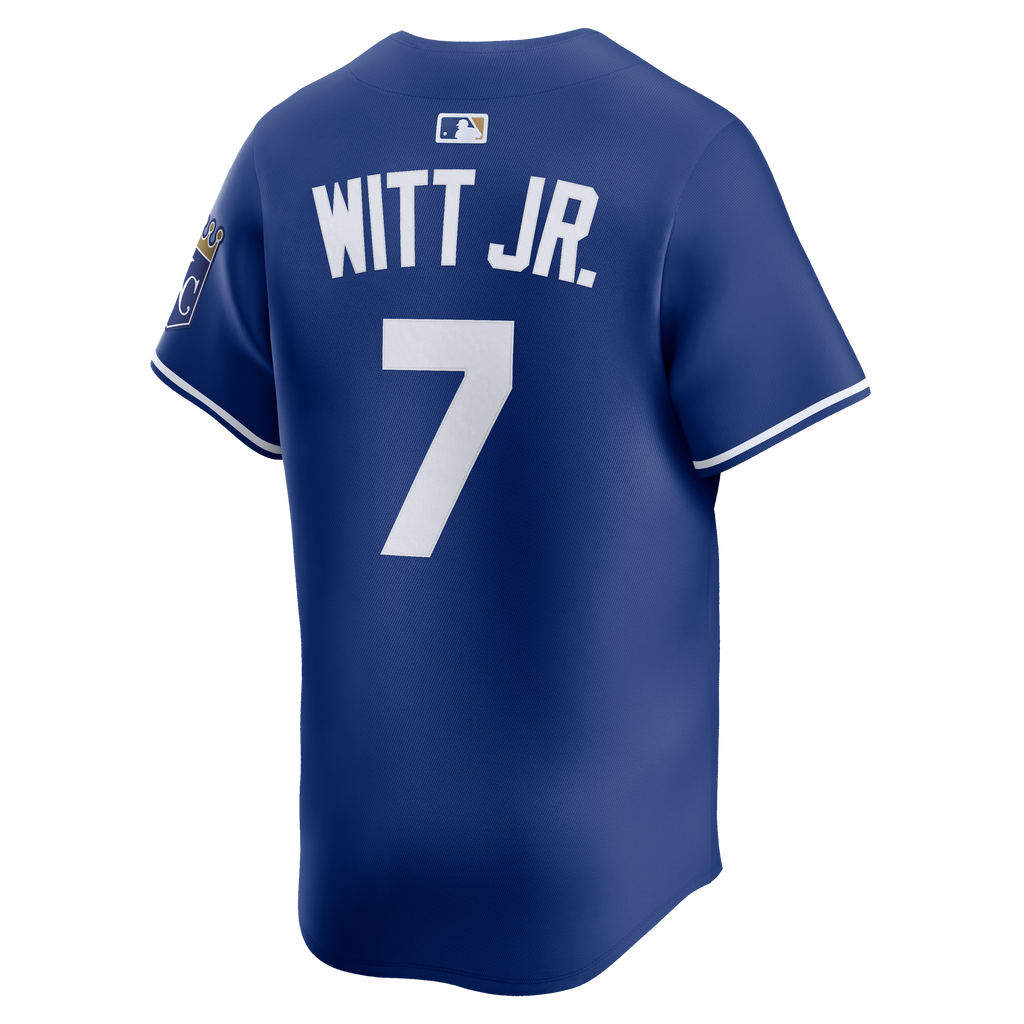 Men's Kansas City Royals Bobby Witt Jr. Nike Royal Alternate 2 Limited Player Jersey - 8