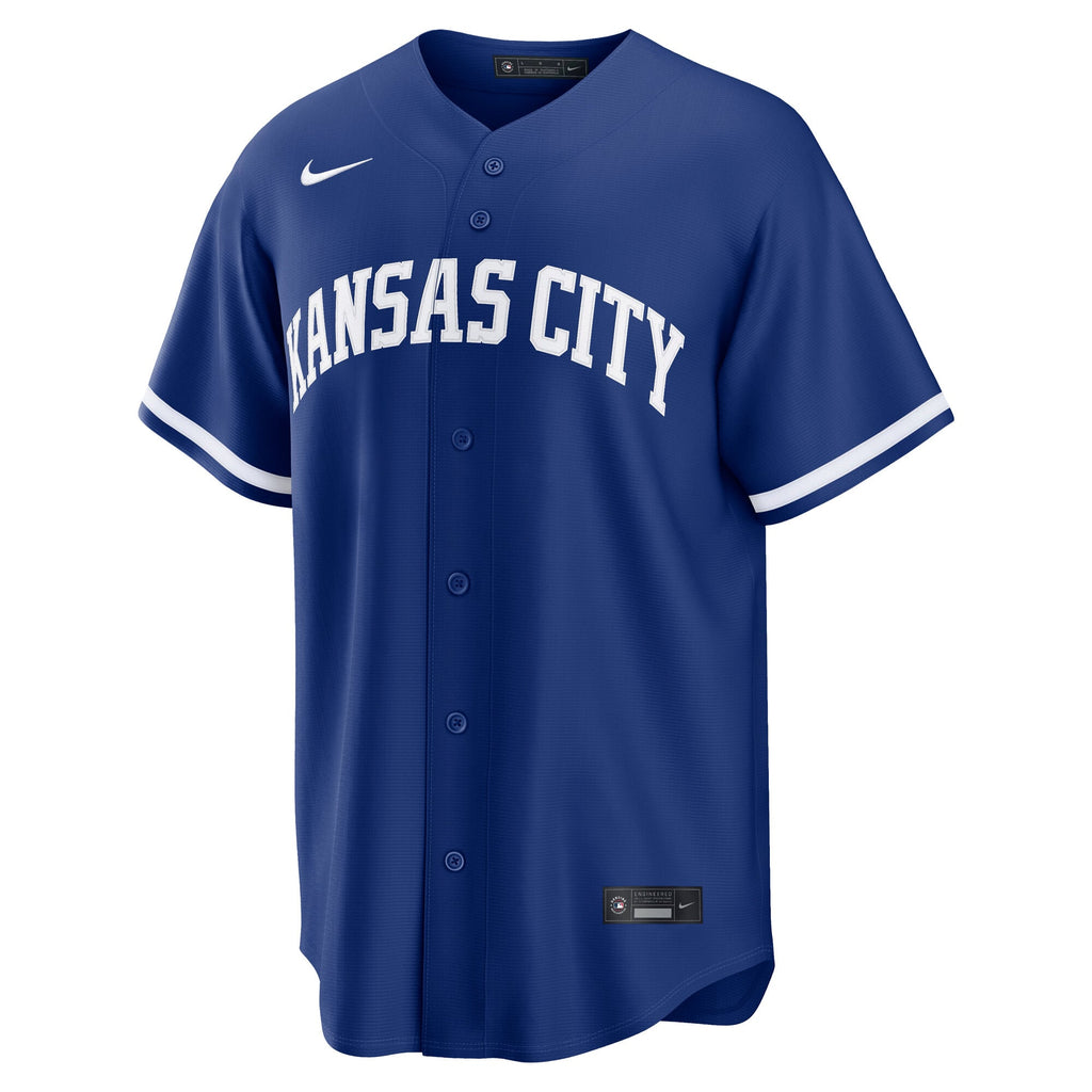 Men's Kansas City Royals Bobby Witt Jr. Nike Royal Alternate Replica Jersey - 3