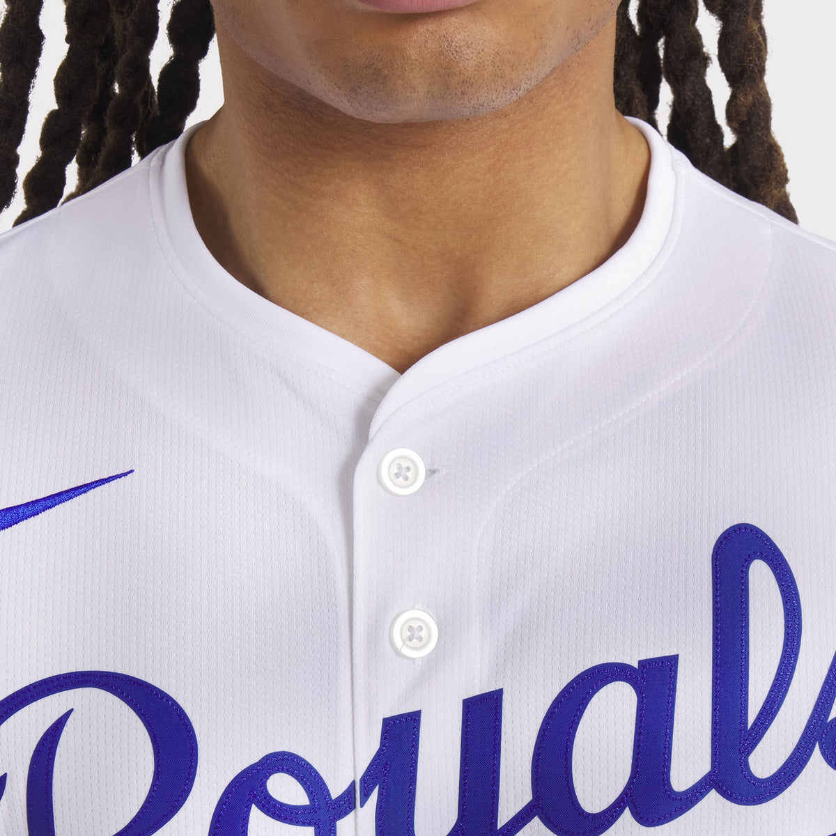 Men's Kansas City Royals Bobby Witt Jr. Nike White Home Limited Player Jersey - 11