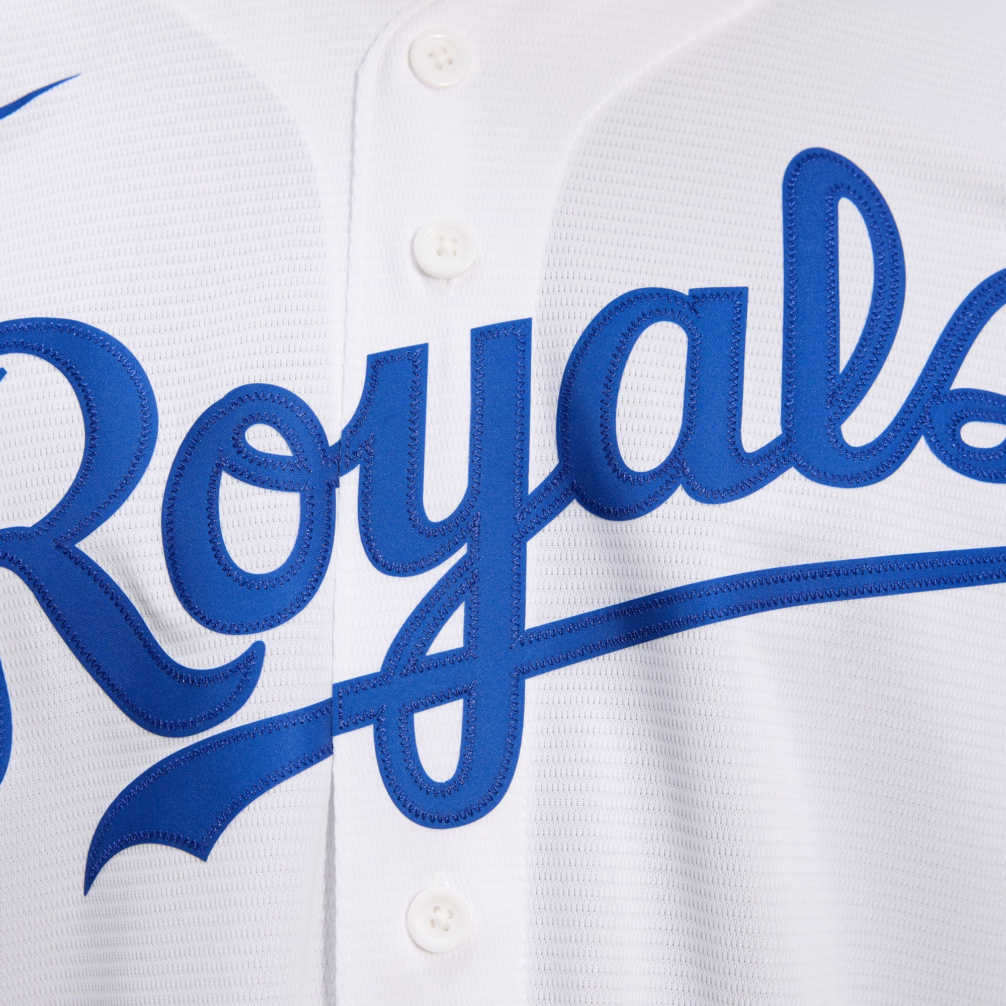 Men's Kansas City Royals Bobby Witt Jr. Nike White Home Replica Player Jersey - 12