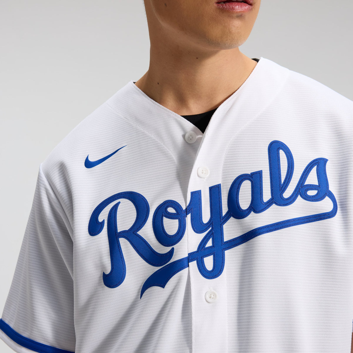 Men's Kansas City Royals Bobby Witt Jr. Nike White Home Replica Player Jersey - 10
