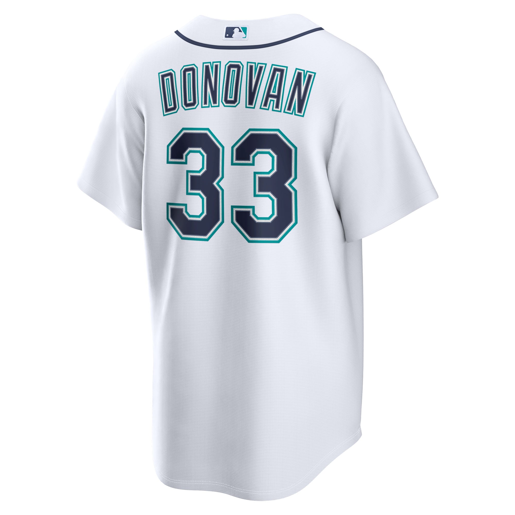 Men's Seattle Mariners Brendan Donovan Nike White Home Replica Jersey - 4