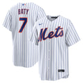 Men's New York Mets Brett Baty Nike White Home Replica Jersey