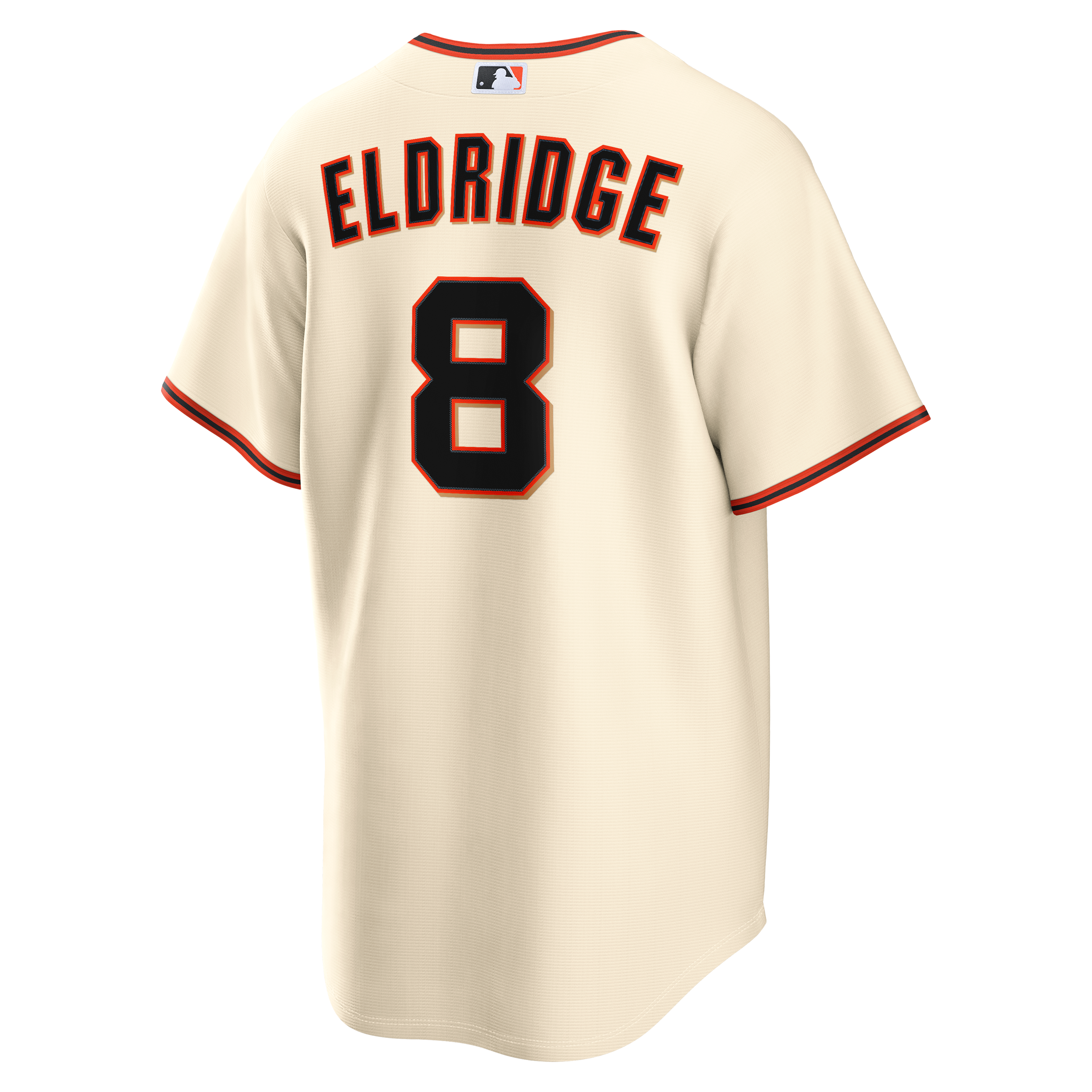 Men's San Francisco Giants Bryce Eldridge Nike Cream Home Replica Jersey - 4