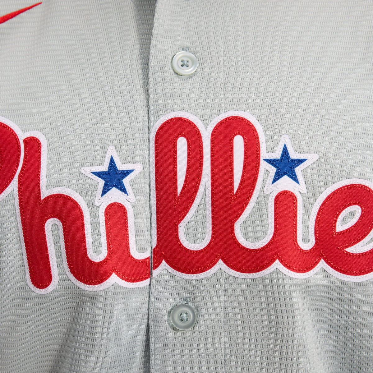 Men's Philadelphia Phillies Bryce Harper Nike Gray Road Replica Jersey - 12