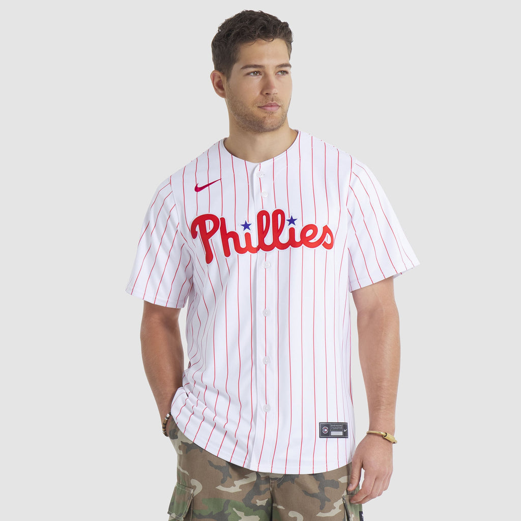 Men's Philadelphia Phillies Bryce Harper Nike White Home Limited Player Jersey - 5