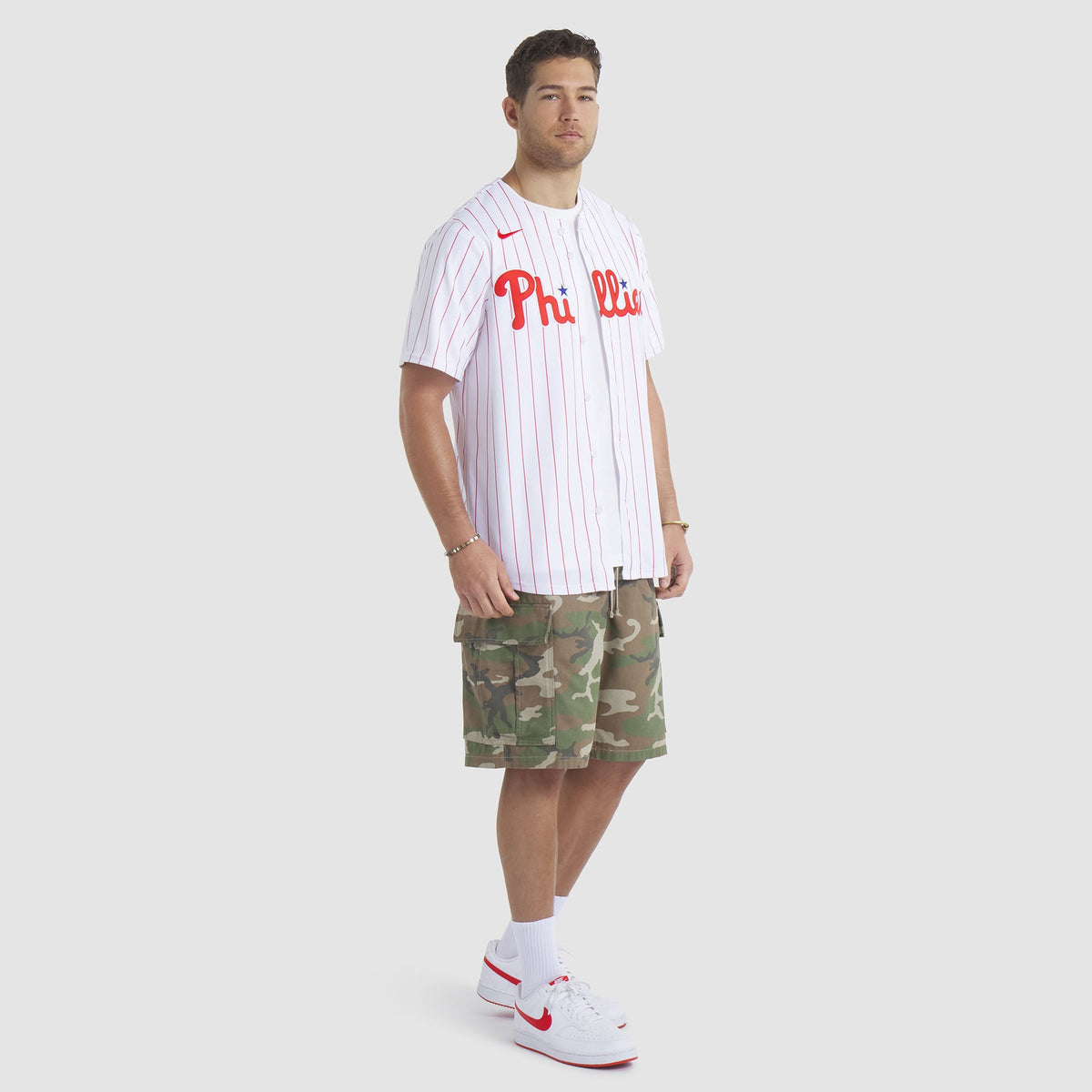 Men's Philadelphia Phillies Bryce Harper Nike White Home Limited Player Jersey - 7