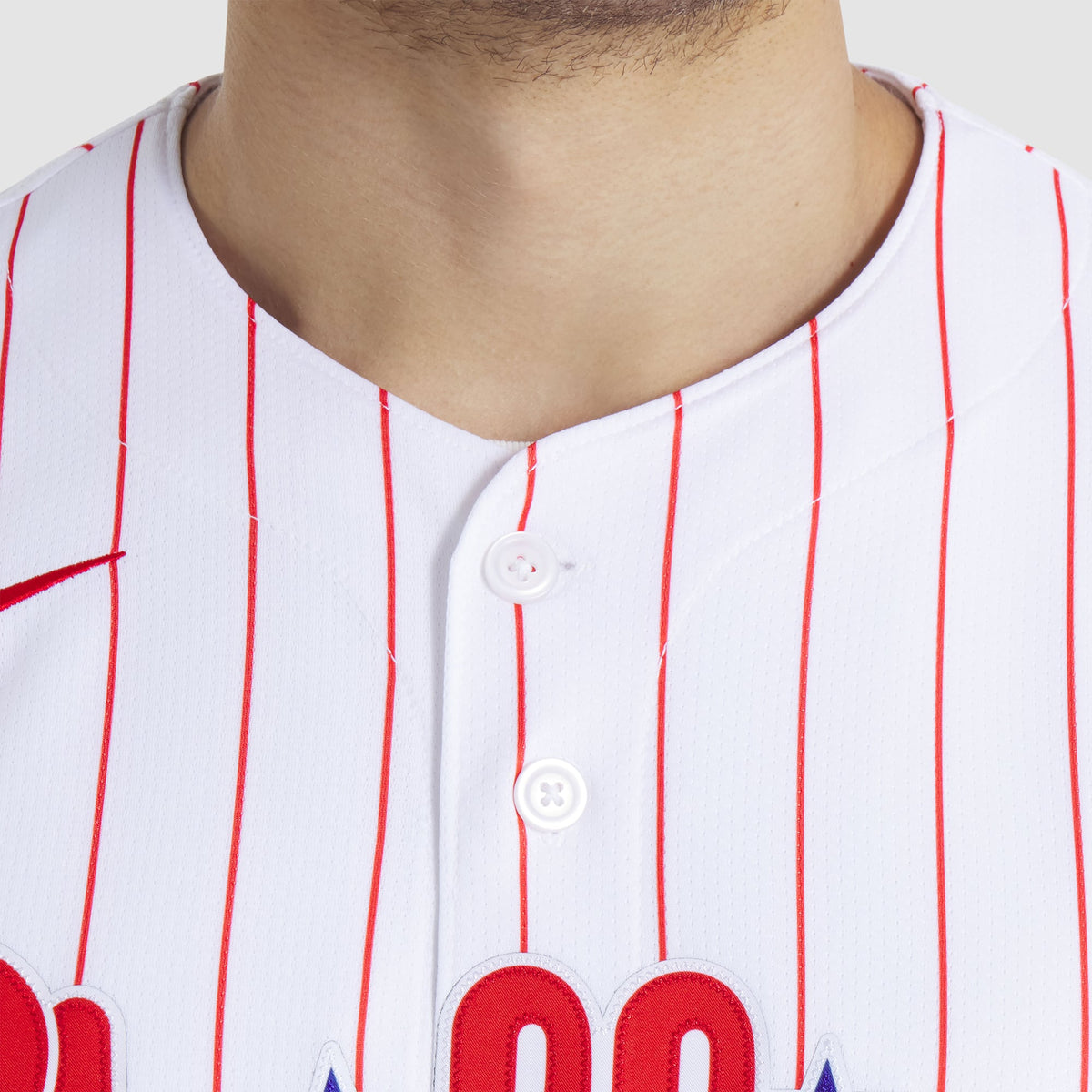 Men's Philadelphia Phillies Bryce Harper Nike White Home Limited Player Jersey - 8