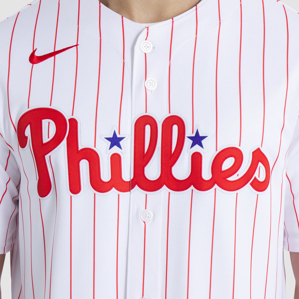 Men's Philadelphia Phillies Bryce Harper Nike White Home Limited Player Jersey - 9