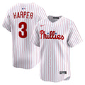 Men's Philadelphia Phillies Bryce Harper Nike White Home Limited Player Jersey