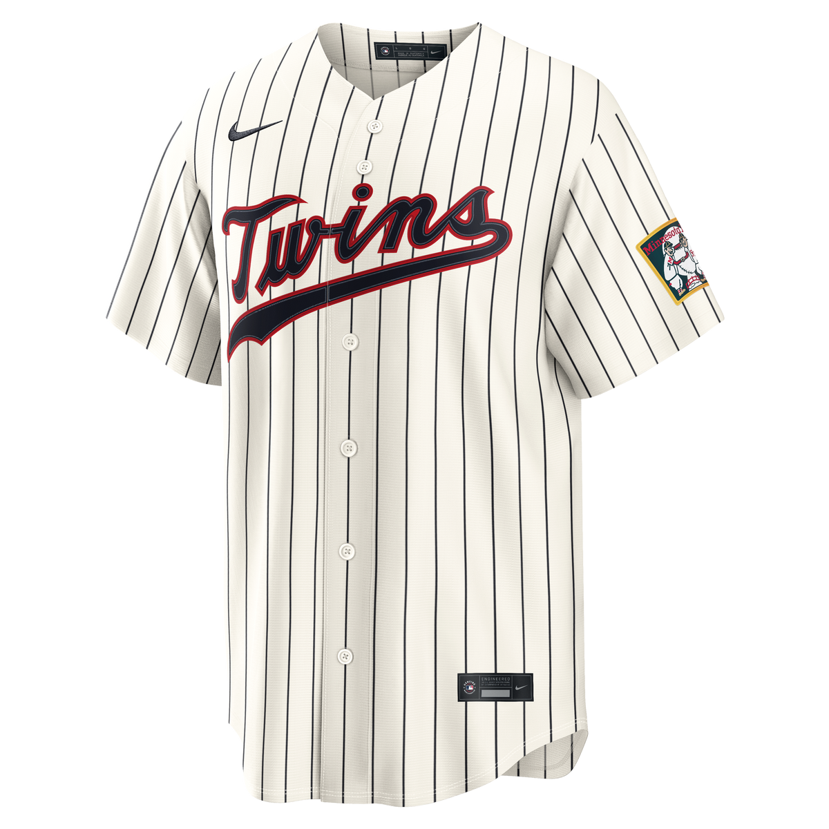 Men's Minnesota Twins Byron Buxton Nike Cream 2026 Field of Dreams Stadium Jersey - 3