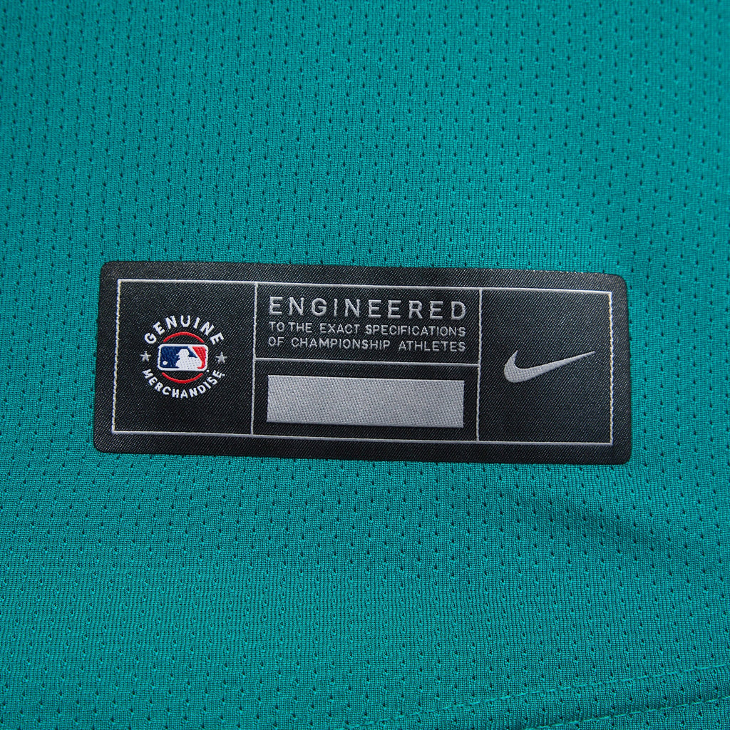 Men's Seattle Mariners Cal Raleigh Nike Teal Alternate Limited Jersey - 14