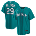 Men's Seattle Mariners Cal Raleigh Nike Teal Alternate Replica Jersey