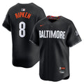 Men's Baltimore Orioles Cal Ripken Jr. Nike Black City Connect Limited Player Jersey
