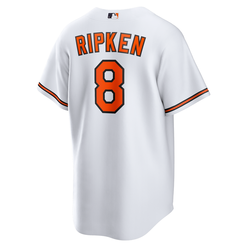 Men's Baltimore Orioles Cal Ripken Jr. Nike White Home Retired Player Replica Jersey - 4
