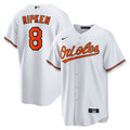 Men's Baltimore Orioles Cal Ripken Jr. Nike White Throwback Replica Player Jersey