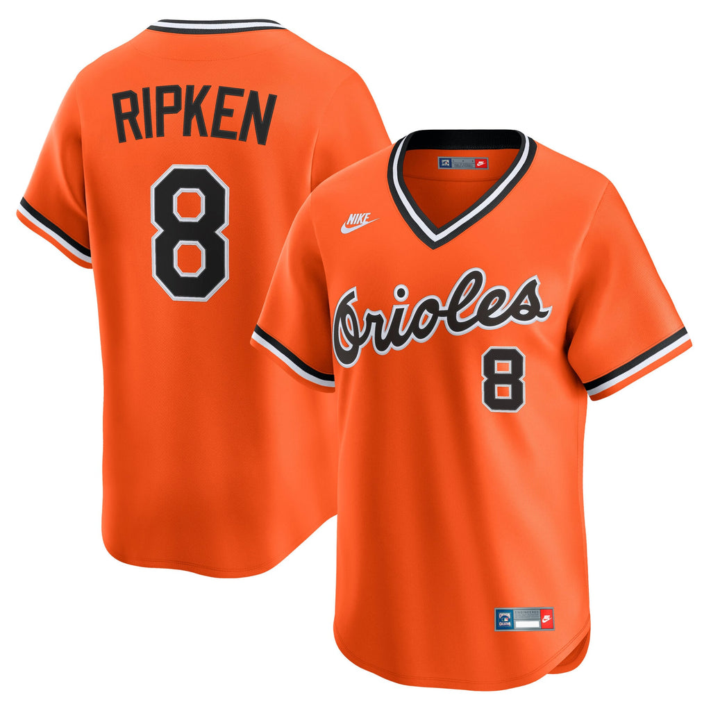 Men's Baltimore Orioles Cal Ripken Sr. Nike Orange Throwback Cooperstown Collection Limited Jersey - 2