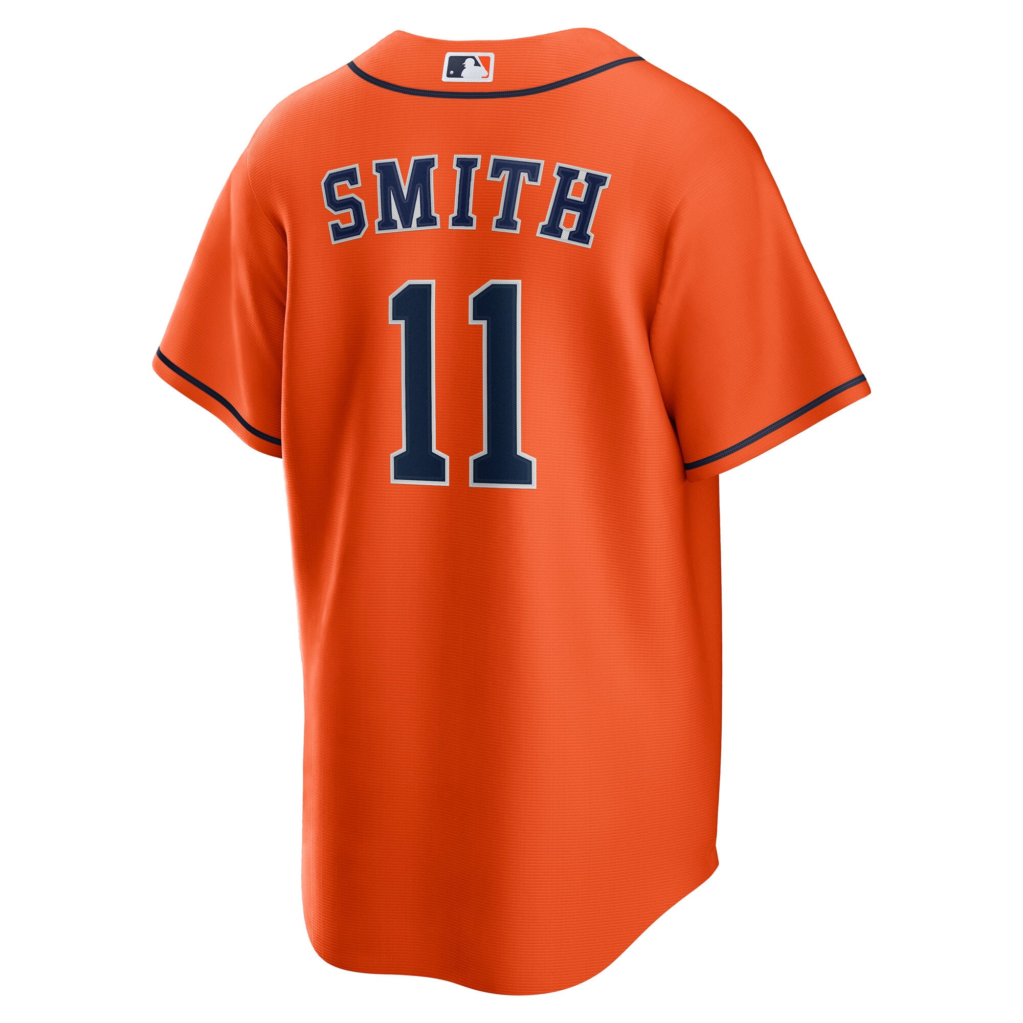 Men's Houston Astros Cam Smith Nike Orange Alternate Replica Jersey - 4