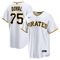 Men's Pittsburgh Pirates Camilo Doval Nike White Home Replica Jersey