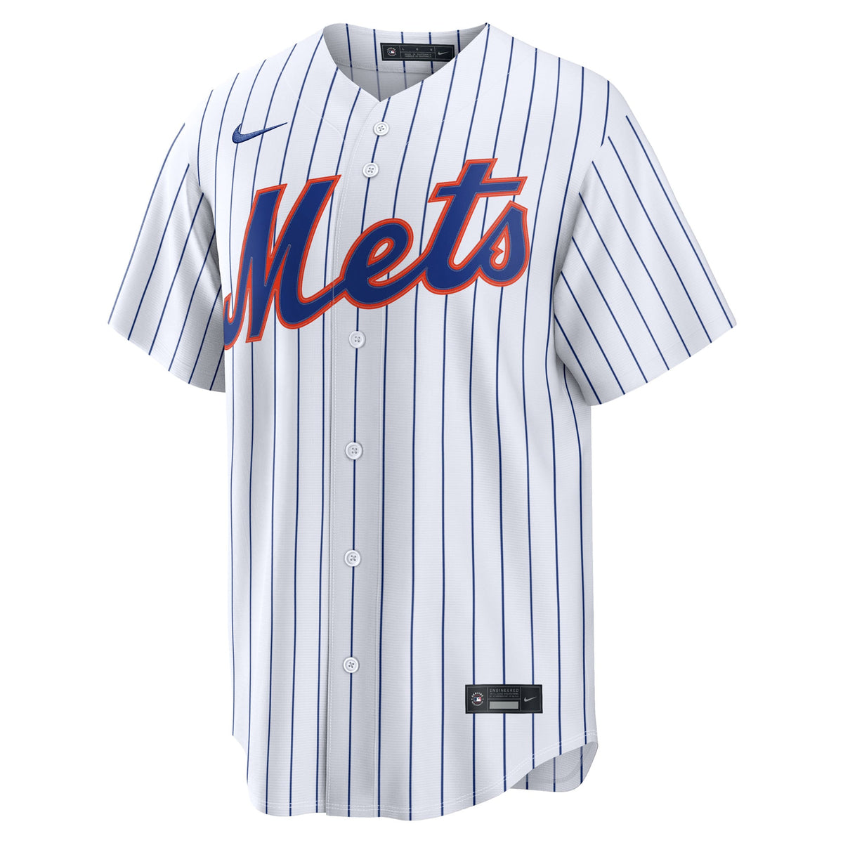 Men's New York Mets Carson Benge Nike White Home Replica Jersey - 3