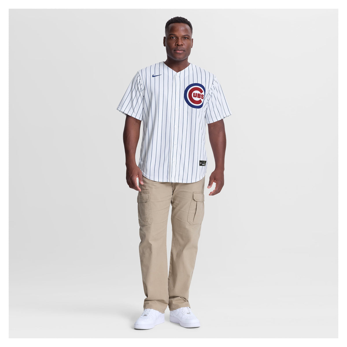 Men's Chicago Cubs Carson Kelly Nike White Home Replica Jersey - 5