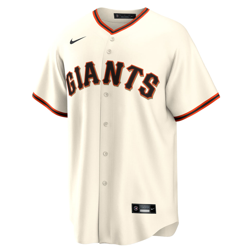 Men's San Francisco Giants Casey Schmitt Nike Cream Home Replica Jersey - 3