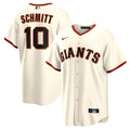 Men's San Francisco Giants Casey Schmitt Nike Cream Home Replica Jersey