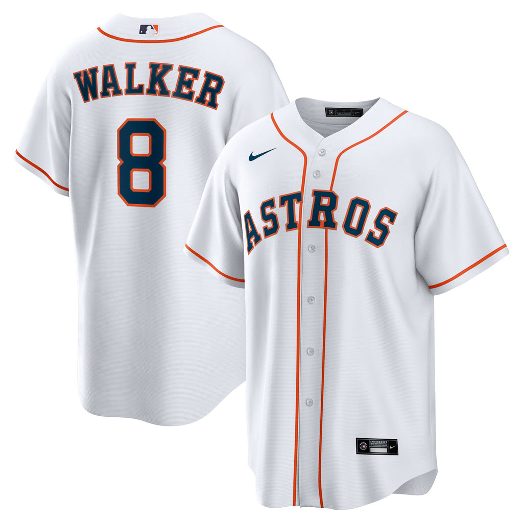 Men's Houston Astros Christian Walker Nike White Home Replica Jersey - 2