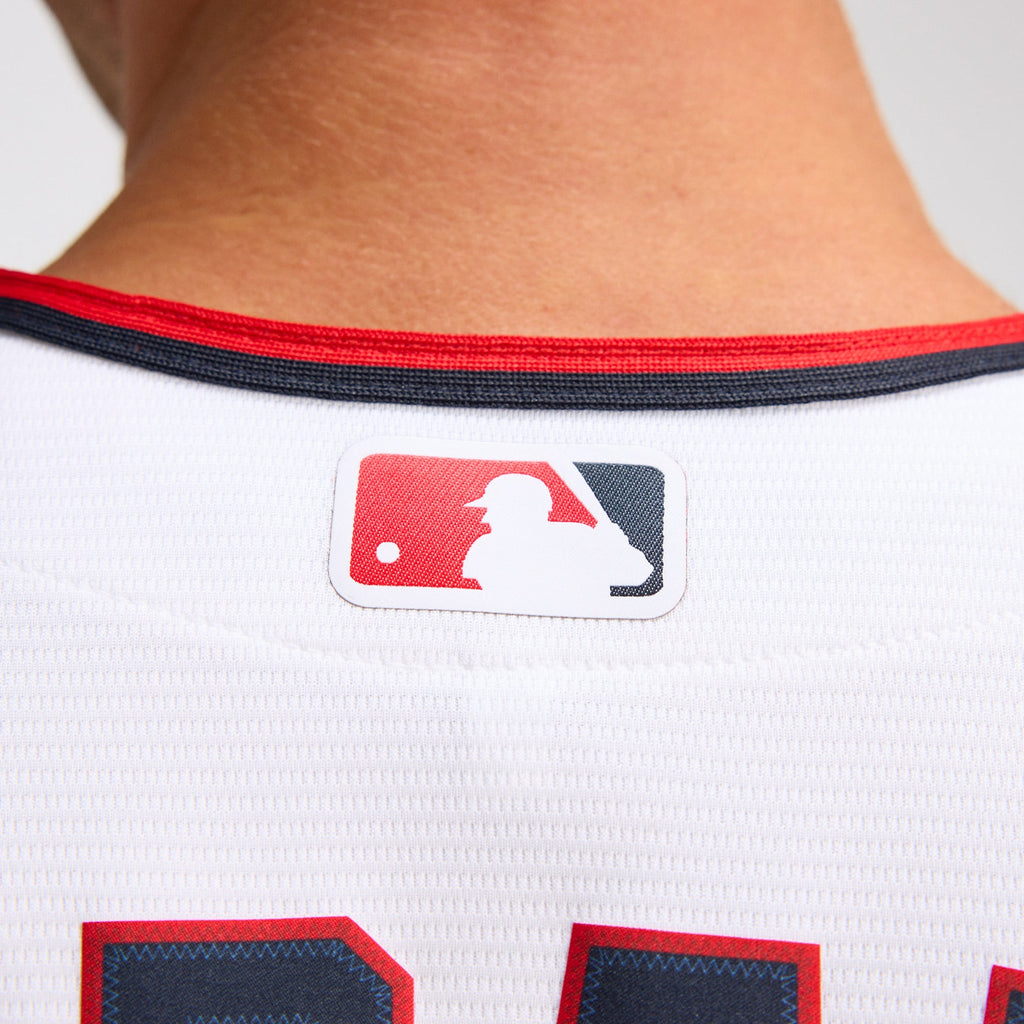 Men's Washington Nationals CJ Abrams Nike White Home Replica Jersey - 13
