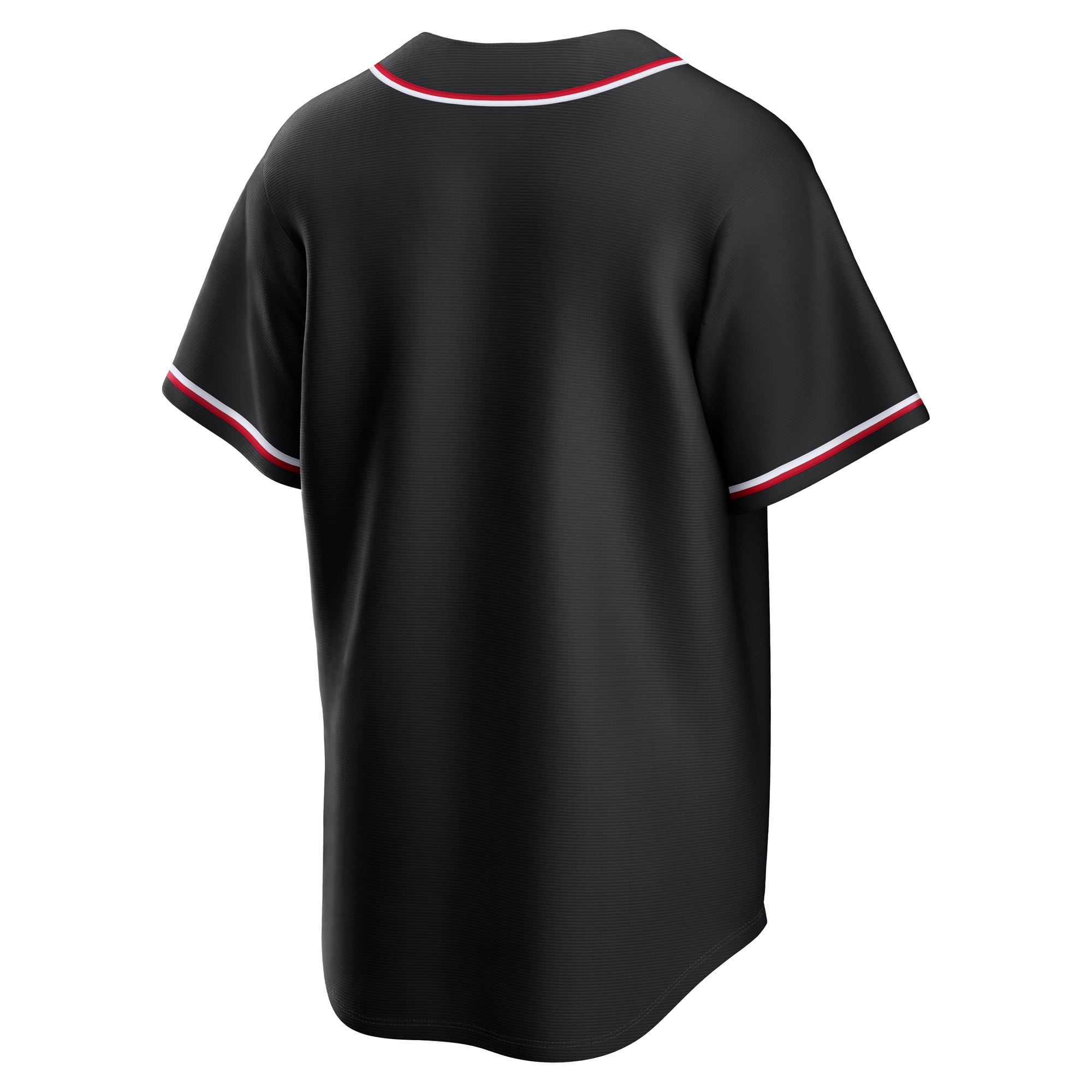 Men's Cleveland Guardians Nike Fashion Replica Black Out Jersey - 4