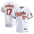 Men's Baltimore Orioles Colton Cowser Nike White Home Limited Player Jersey