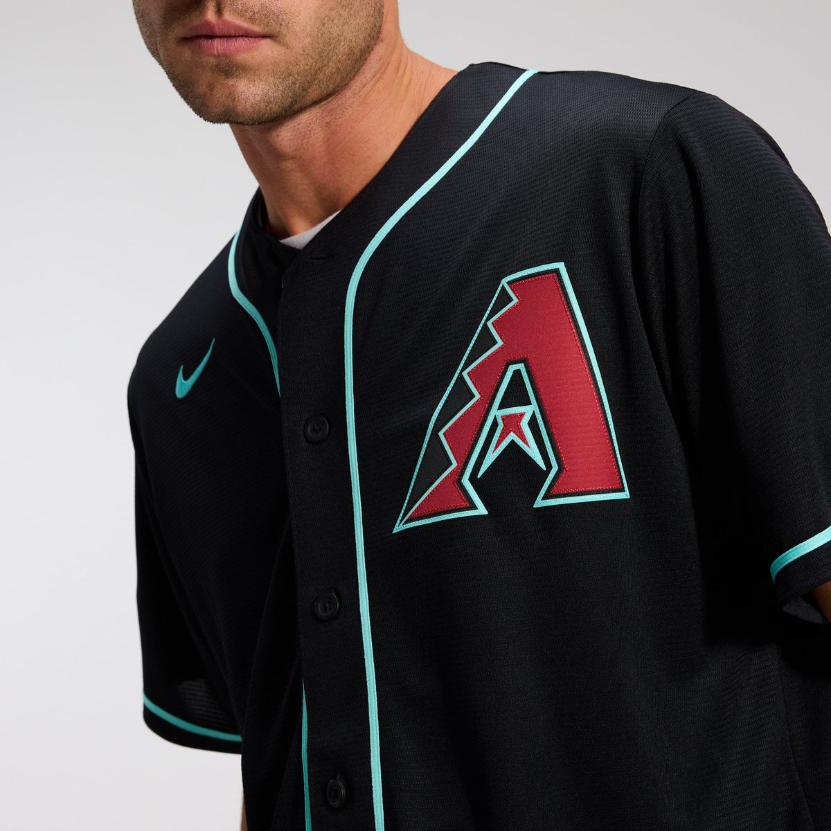 Men's Arizona Diamondbacks Corbin Carroll Nike Black Alternate Replica Jersey - 10