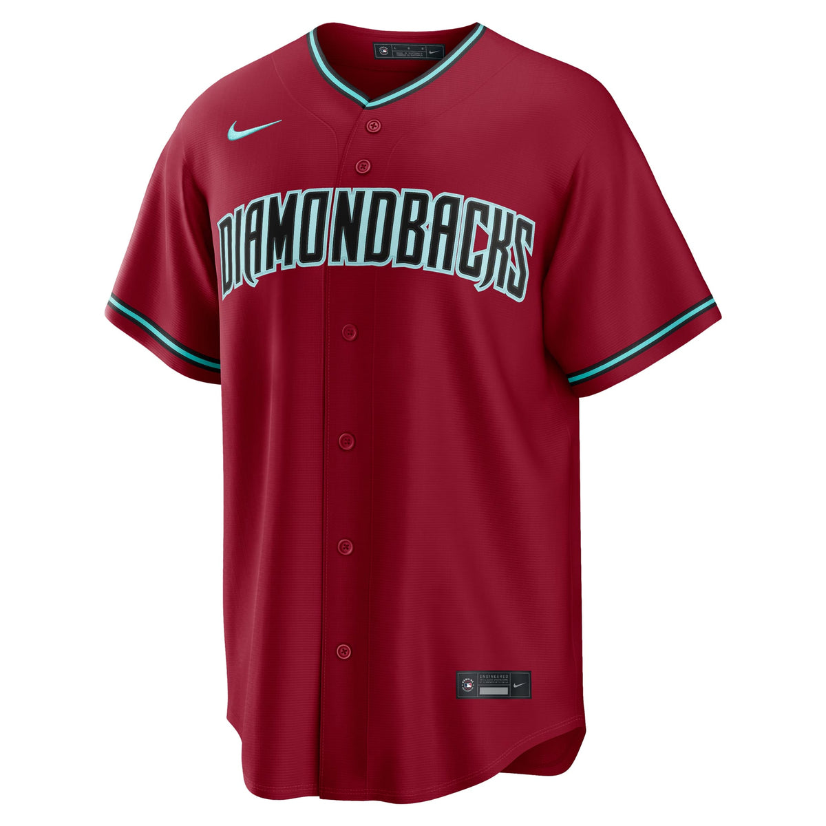 Men's Arizona Diamondbacks Corbin Carroll Nike Crimson Alternate 2 Replica Jersey - 7