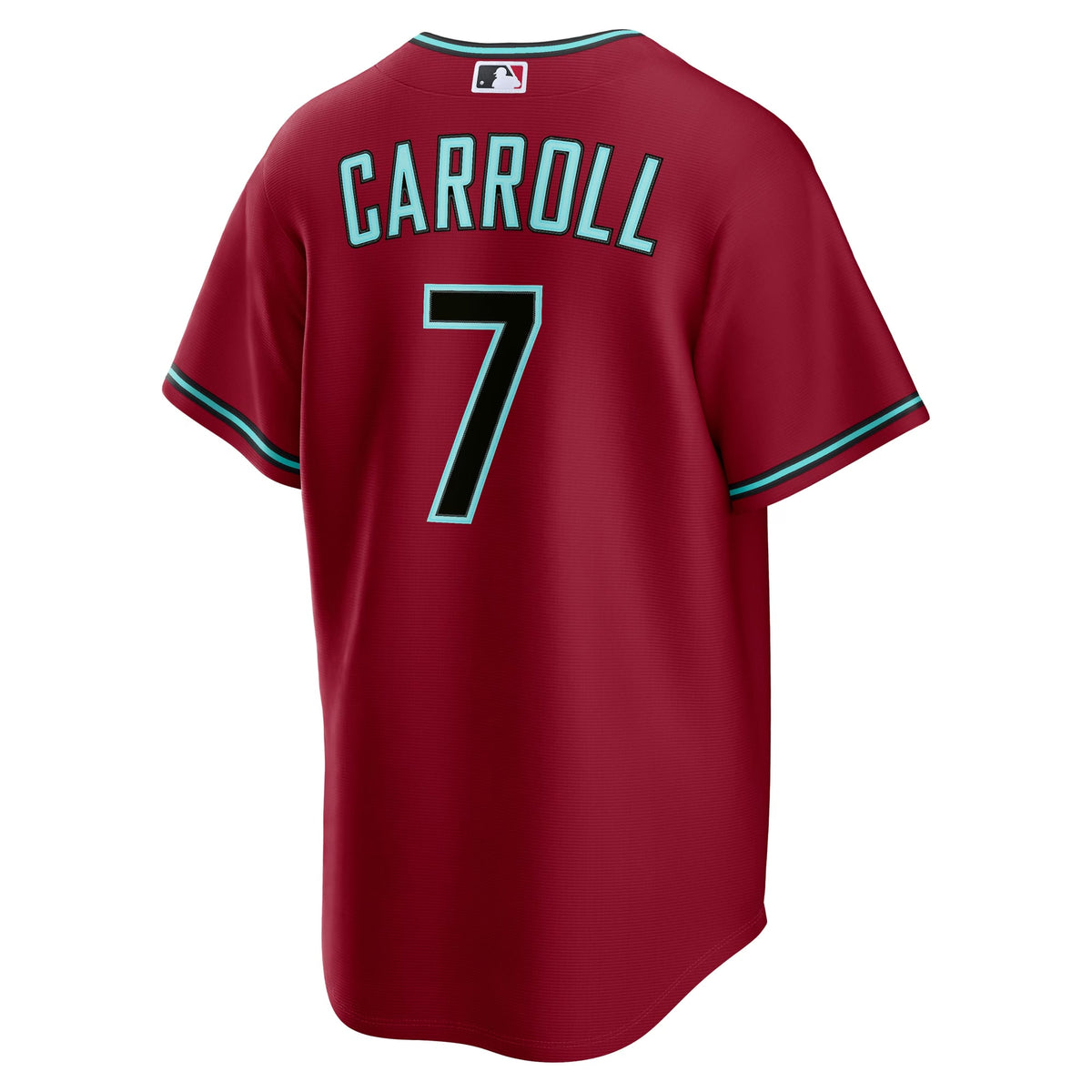 Men's Arizona Diamondbacks Corbin Carroll Nike Crimson Alternate 2 Replica Jersey - 8