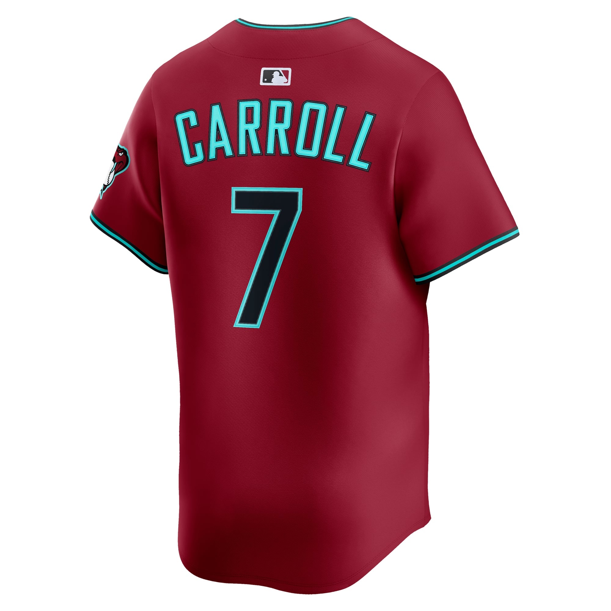 Men's Arizona Diamondbacks Corbin Carroll Nike Red Alternate Limited Jersey - 4