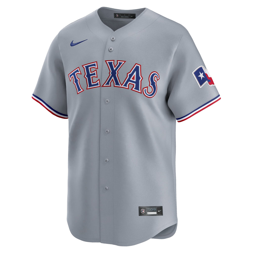 Men's Texas Rangers Corey Seager Nike Gray Road Limited Jersey - 3