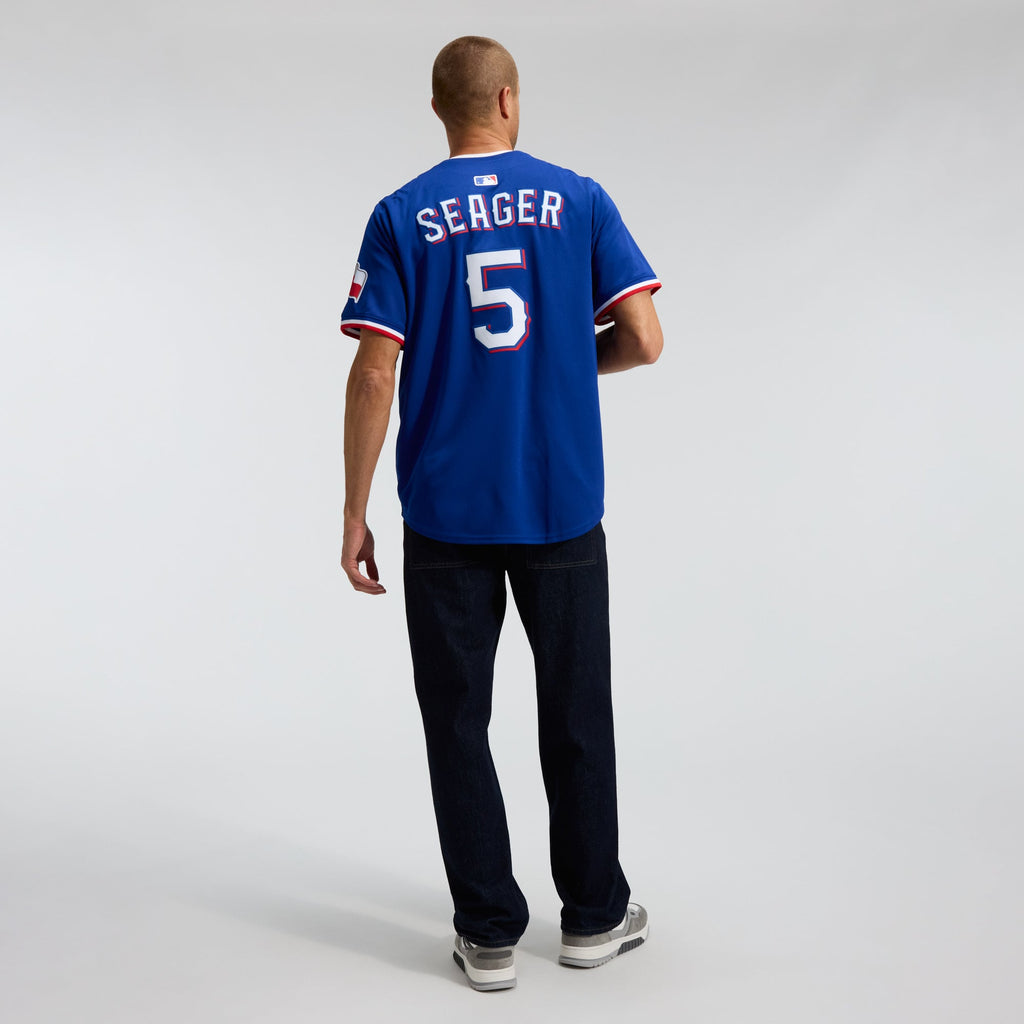 Men's Texas Rangers Corey Seager Nike Royal Alternate 2 Limited Jersey - 6