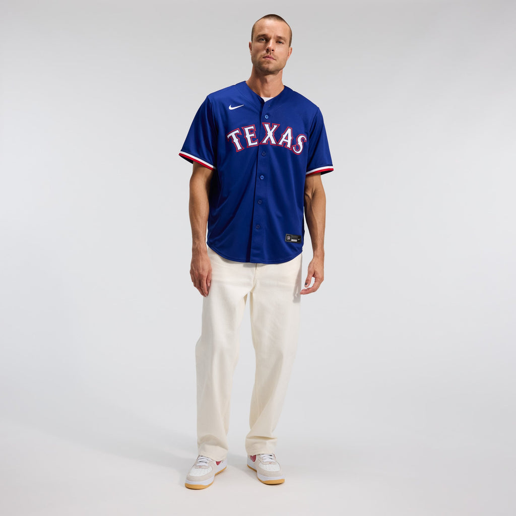 Men's Texas Rangers Corey Seager Nike Royal Alternate 2 Replica Jersey - 5